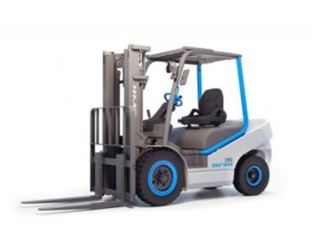 Китайский вилочный погрузчик-электромобиль Shann Forklift